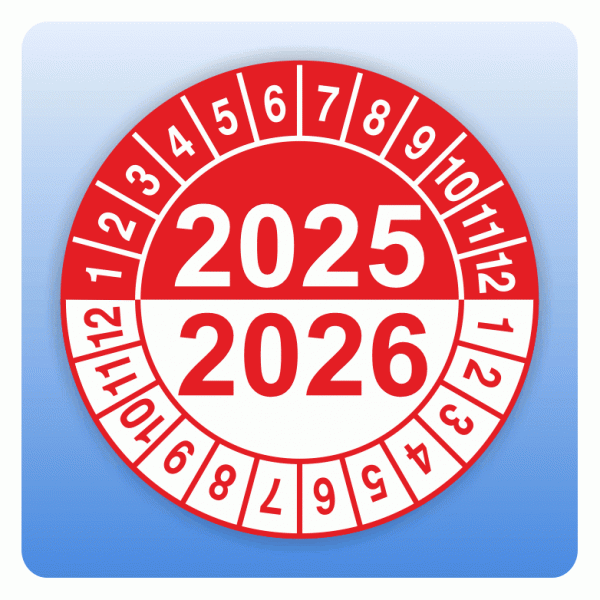 Prüfplakette 2025/2026