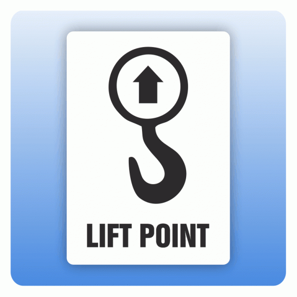 Aufkleber Lift Point