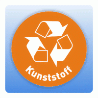 Wertstoffzeichen Recycling Kunststoff