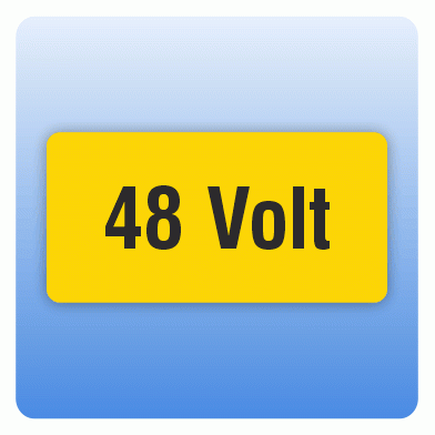 Aufkleber 48 Volt