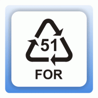 Recycling Code 51 FOR (Kork) Aufkleber