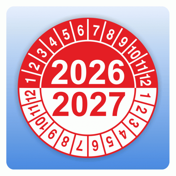 Prüfplakette 2026/2027