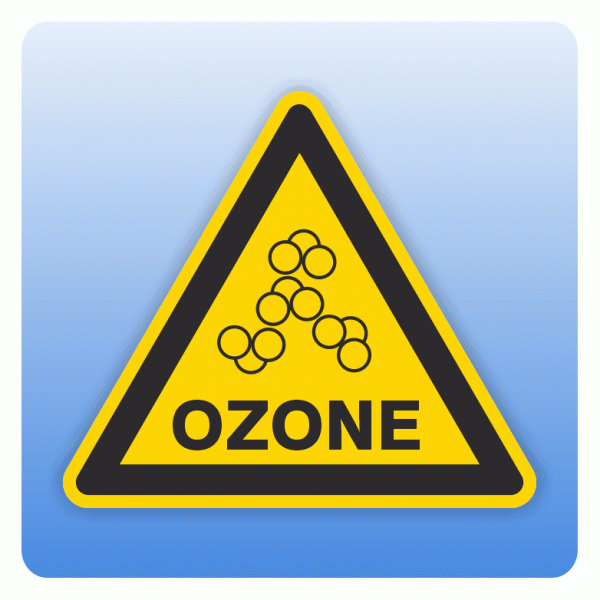 Warnzeichen Ozone