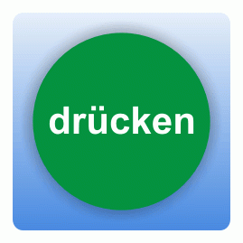 Türaufkleber drücken rund