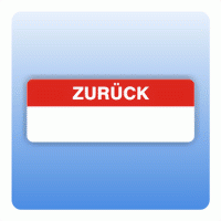 Qualitätssicherung Aufkleber "Zurück" 15x40 mm in rot