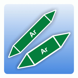 Fliessrichtungspfeil Ar nach DIN 7396-1