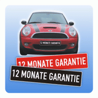 Kennzeicheneinleger "12 Monate Garantie"