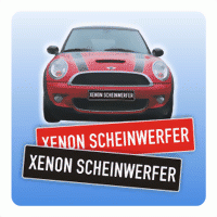 Kennzeicheneinleger "Xenon Scheinwerfer"